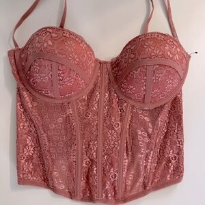 Bebe Lace Corset Top